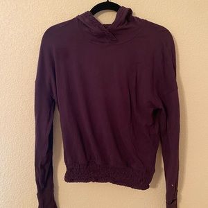 Lululemon purple Cinched Hoodie